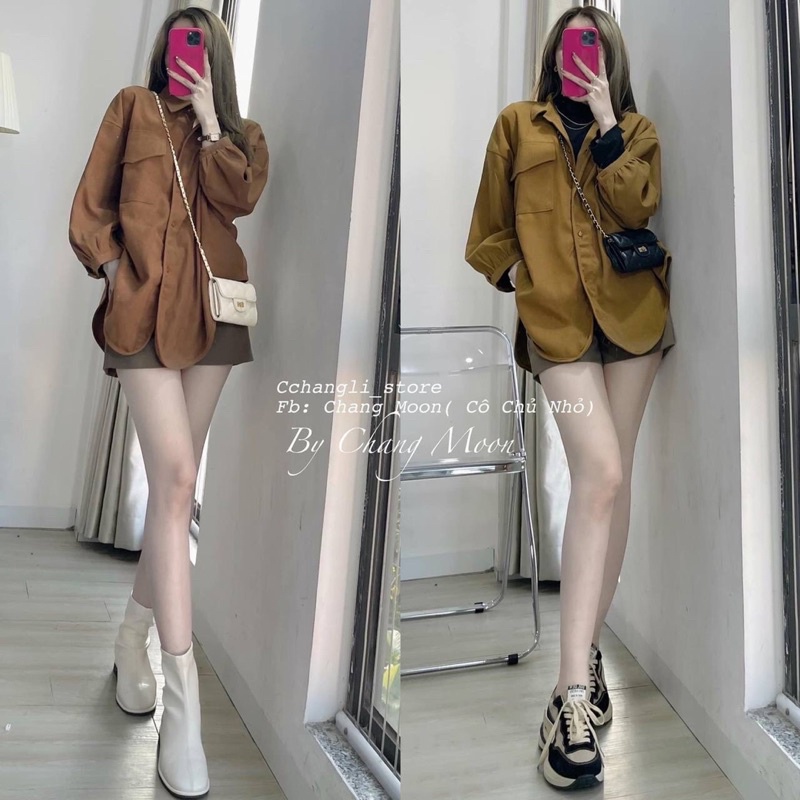 Áo nhung vạt bầu thời tiết này mặc hợp lý ạ vừa ấm vừa thời trang