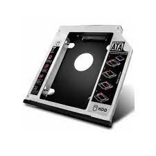 Caddy Bay Sata3 cho SSD và HDD 2,5” - Vỏ Nhôm – Size: 9.5mm và 12.7mm – Khay ổ cứng thay thế ổ DVD