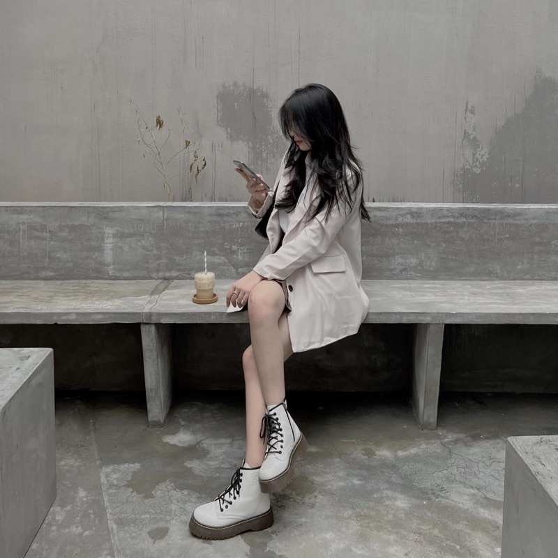 [CÓ SẴN] ÁO BLAZER ULZZANG 2 LỚP (ảnh thật/video)