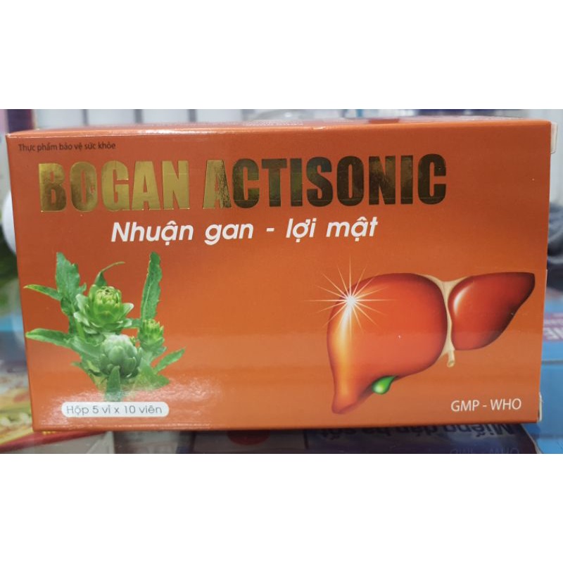 Bogan Actisonic - Giúp tăng cường chức năng gan, bổ gan, mát gan , giải độc