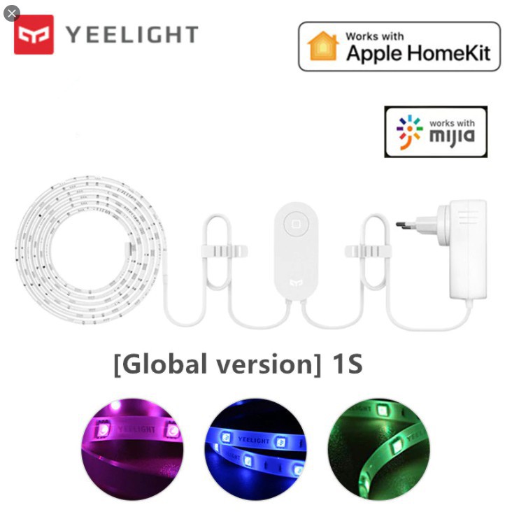 Đèn LED dây thông minh Xiaomi Yeelight Plus 1S YLDD05YL  Bản Nâng Cấp Hỗ trợ Apple Homekit – Bản Quốc Tế- Minh Tín Shop