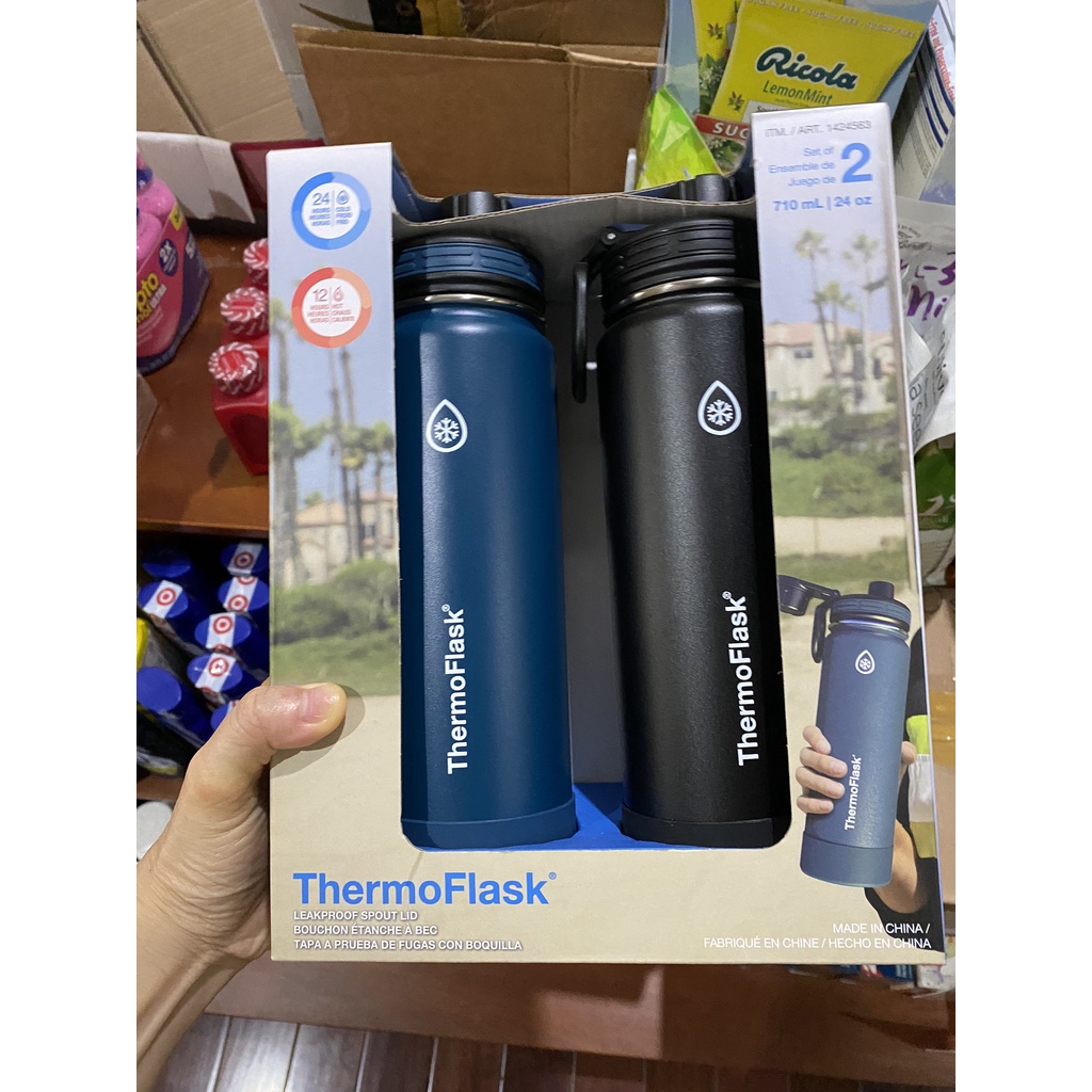 Bình Giữ Nhiệt Nóng Lạnh ThermoFlask 2 x 710ml