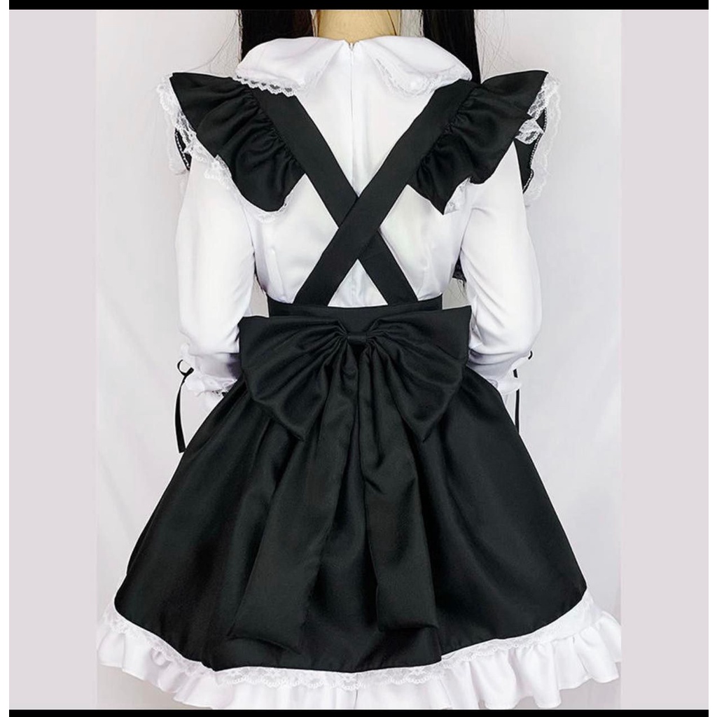 Set Maid màu đen cute dễ thương #CUTE #LOLI
