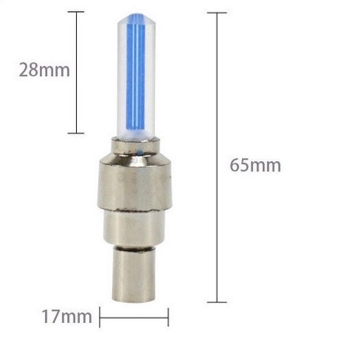 Bộ 2 Đèn LED Van Bánh Xe Máy Ô tô Xe Đạp Siêu Đẹp Cao Cấp Thông Minh / Đèn LED neon gắn bánh xe đạp