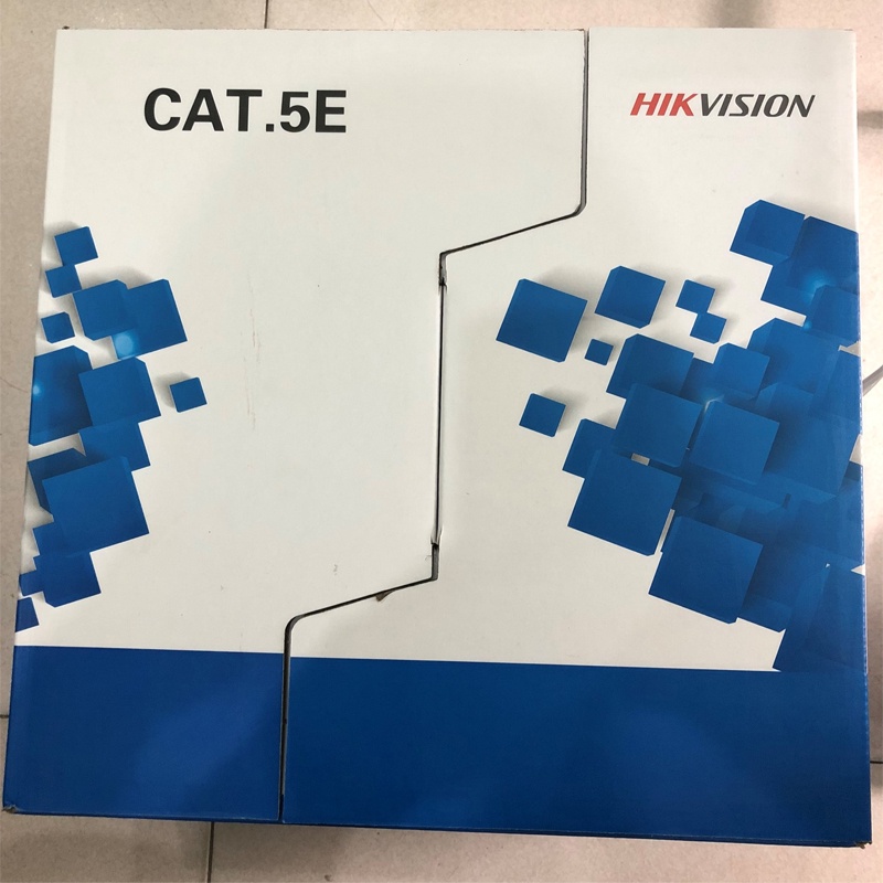 Dây Mạng Cat5e Hikvision 305m Dây Đồng Nguyên Chất- Chính Hãng