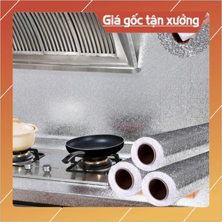 GIẤY BẠC KHỔ TO DÁN BẾP TRÁNG NHÔM CÁCH NHIỆT CHỐNG THẤM DẦU MỠ
