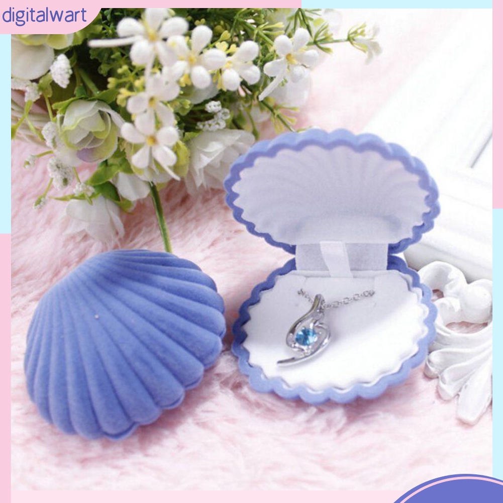 Hộp đựng trang sức hình vỏ sò thời trang