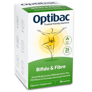 OptiBac Probiotics For Maintaining Regularity - Men vi sinh bổ sung chất xơ (hộp 10 gói/30 gói)
