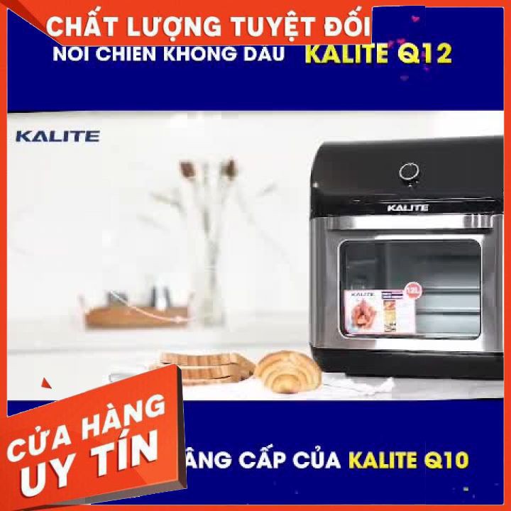 [Mã ELHADEV giảm 4% đơn 300K] Nồi chiên không dầu Kalite Q12, KL1200, 12 Lít - Hàng bảo hành chính hãng.