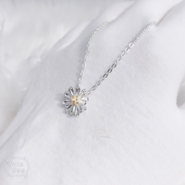 Dây chuyền bạc QMJ Hoa cúc nhí, xu hướng trang sức Hottrend, vòng cổ thời trang nữ [BẠC CHUẨN] QD008 | BigBuy360 - bigbuy360.vn