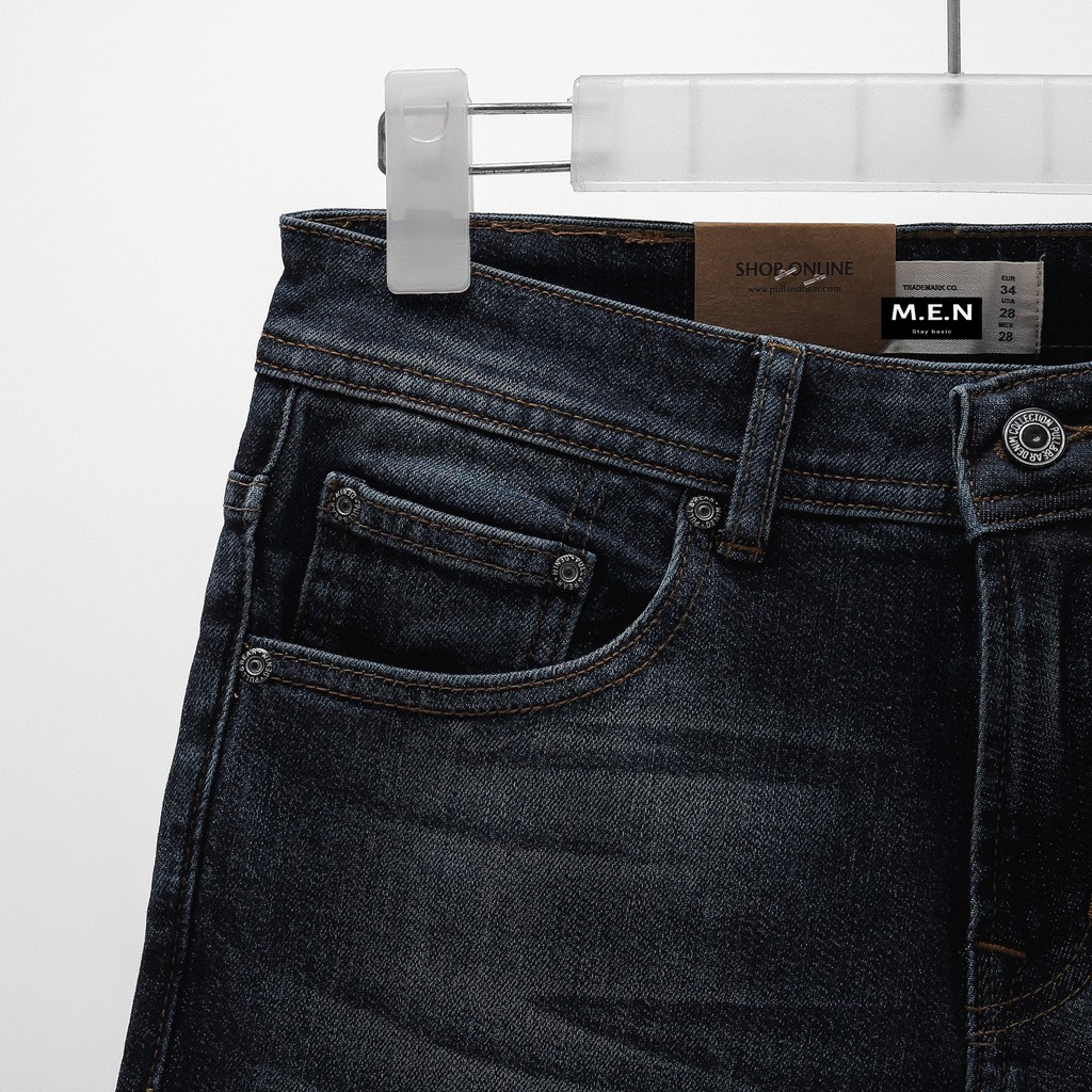 Quần Jean Xanh Wash PBear 2013