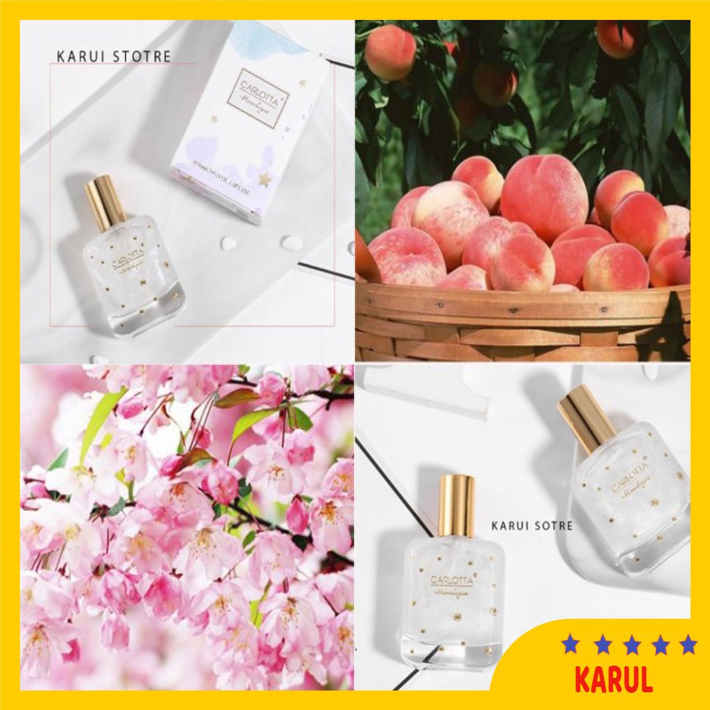 CARLOTTA - Nước hoa hương đào nhũ chảy 30ml tươi mát học sinh thường ngày VENDOME-NHN13