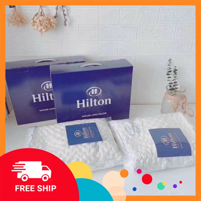 [Loại 1] Gối cao su Hilton cao cấp 45x65cm giá rẻ