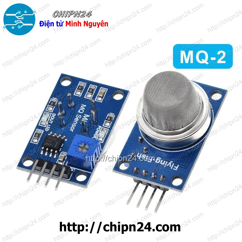 [1 CÁI] Module Cảm biến khí Gas (LPG/CO/CH4) MQ-2 MQ2