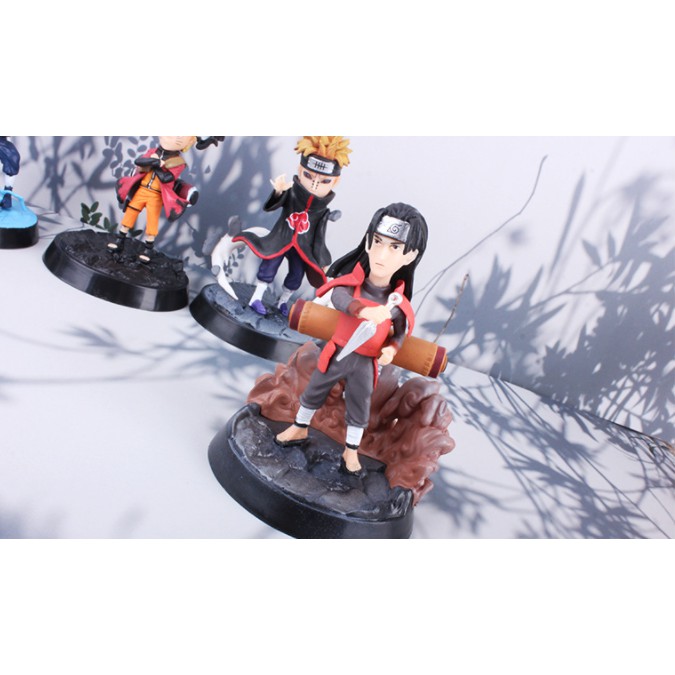 Mô Hình Naruto Figure Đệ Nhất Pain Kakashi Chibi Decor Trang Trí Bàn Làm Việc Bàn Học Phòng Ngủ MH54