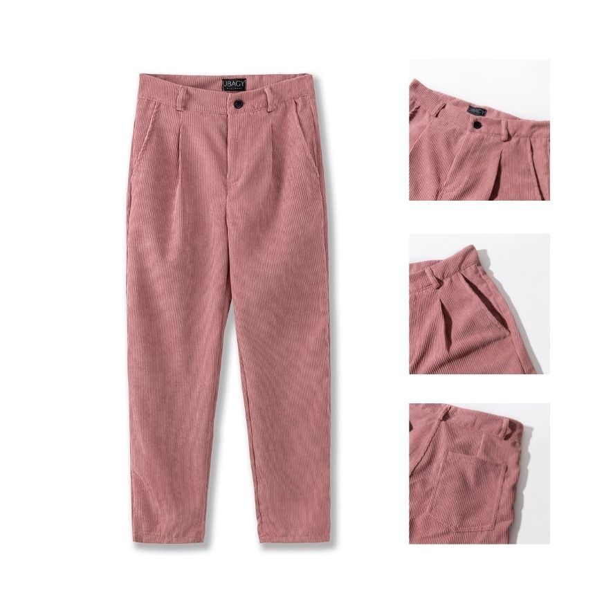 Quần Nhung Tăm Nam Nữ S365Store, Quần Ống Dộng Unisex Thời Trang Phong Cách Hàng Quốc - JBD02 665461
