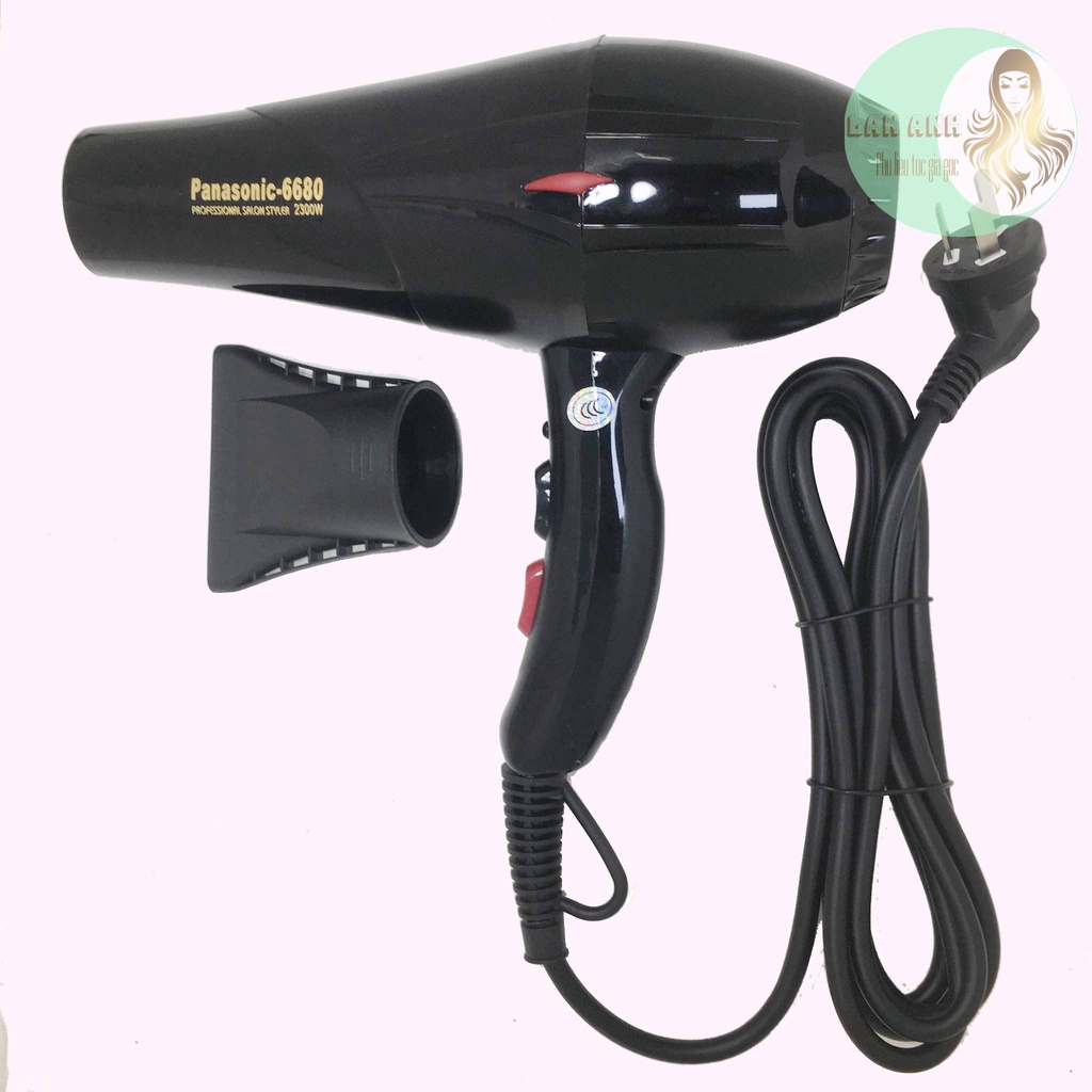 Máy sấy tóc 6680 chuẩn salon Máy sấy bền cầm nặng tay Gió khỏe có đèn định vị và có mùi thơm Máy sấy loại tốt