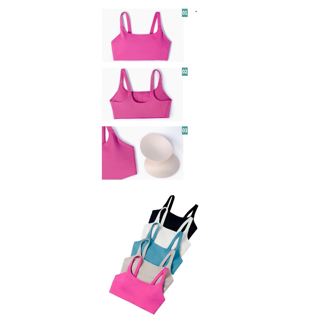 Áo Ngực Thể Thao Lycra Chất Liệu Nhanh Khô TJ TJ1436WX