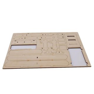 Đồ Chơi lắp ráp máy Xúc Thủy Lực 3D Mô Hình DIY