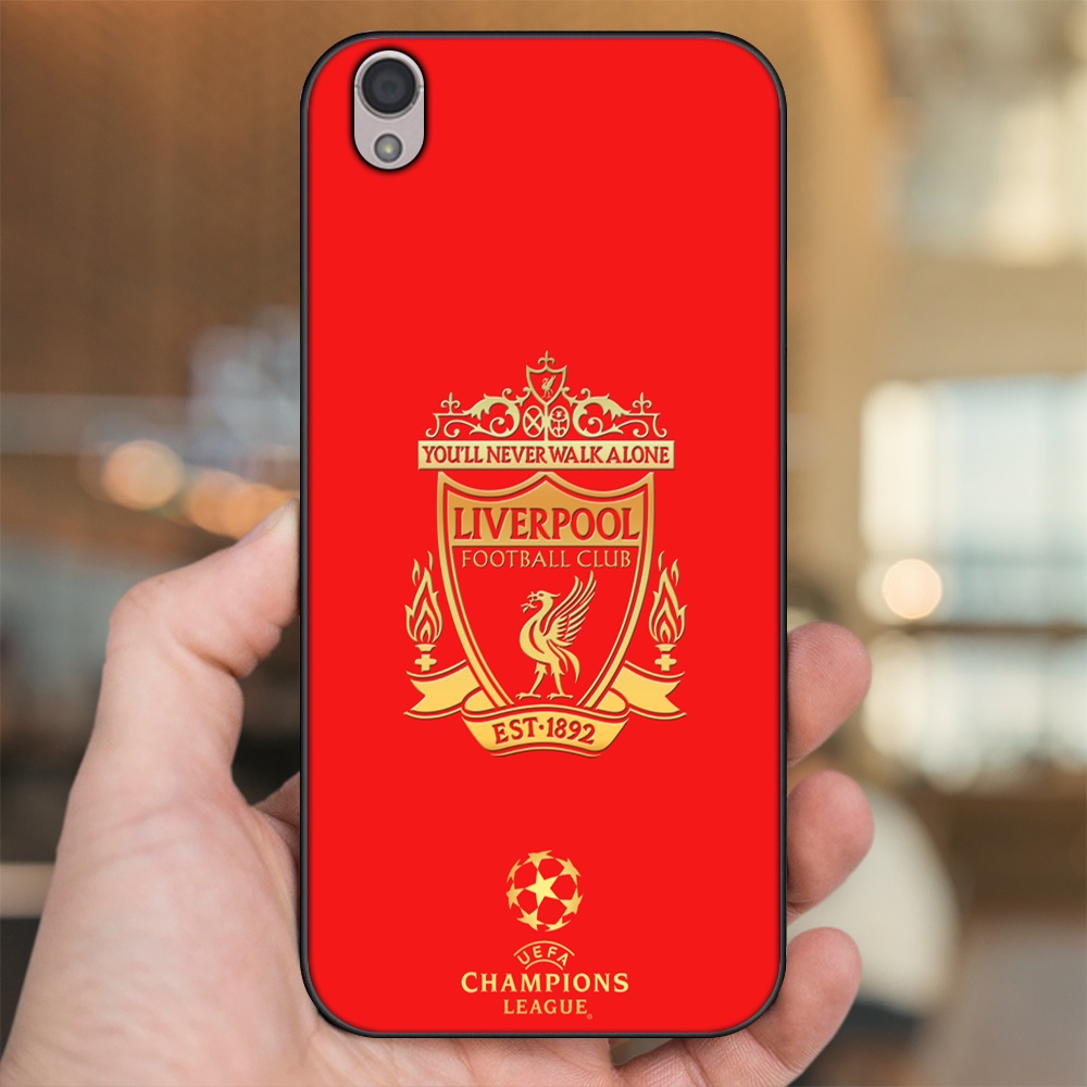 Ốp lưng Oppo A37 Neo 9, F1 Plus viền đen in hình Liverpool FC