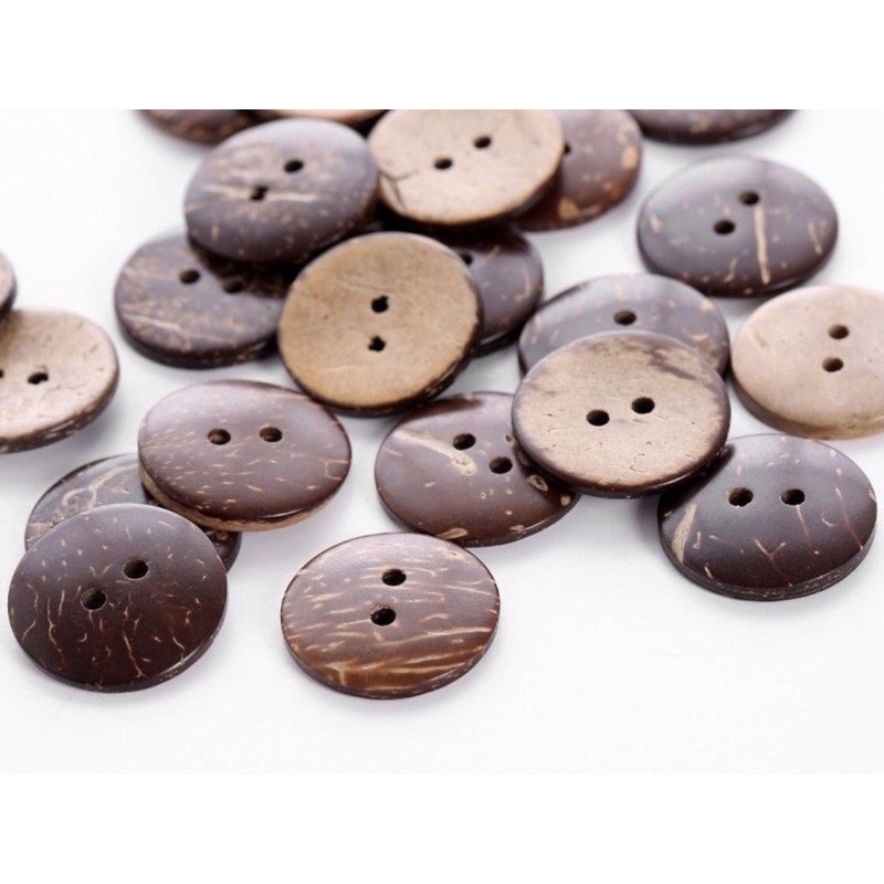 Cúc gỗ dừa (gói 10 chiếc)