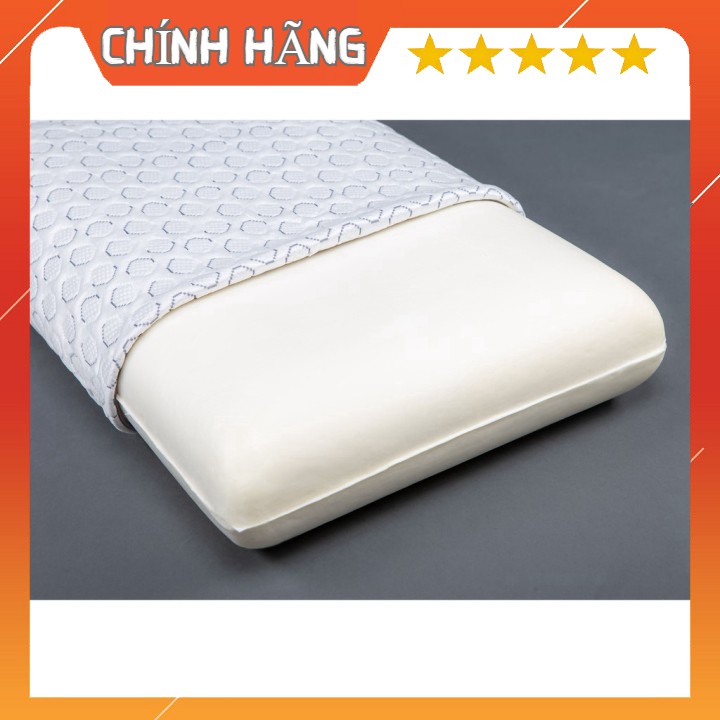 Gối cao su non theo mùa 2 mặt vỏ nóng lạnh Mehome Hàn Quốc 60X40X12cm an toàn chính hãng