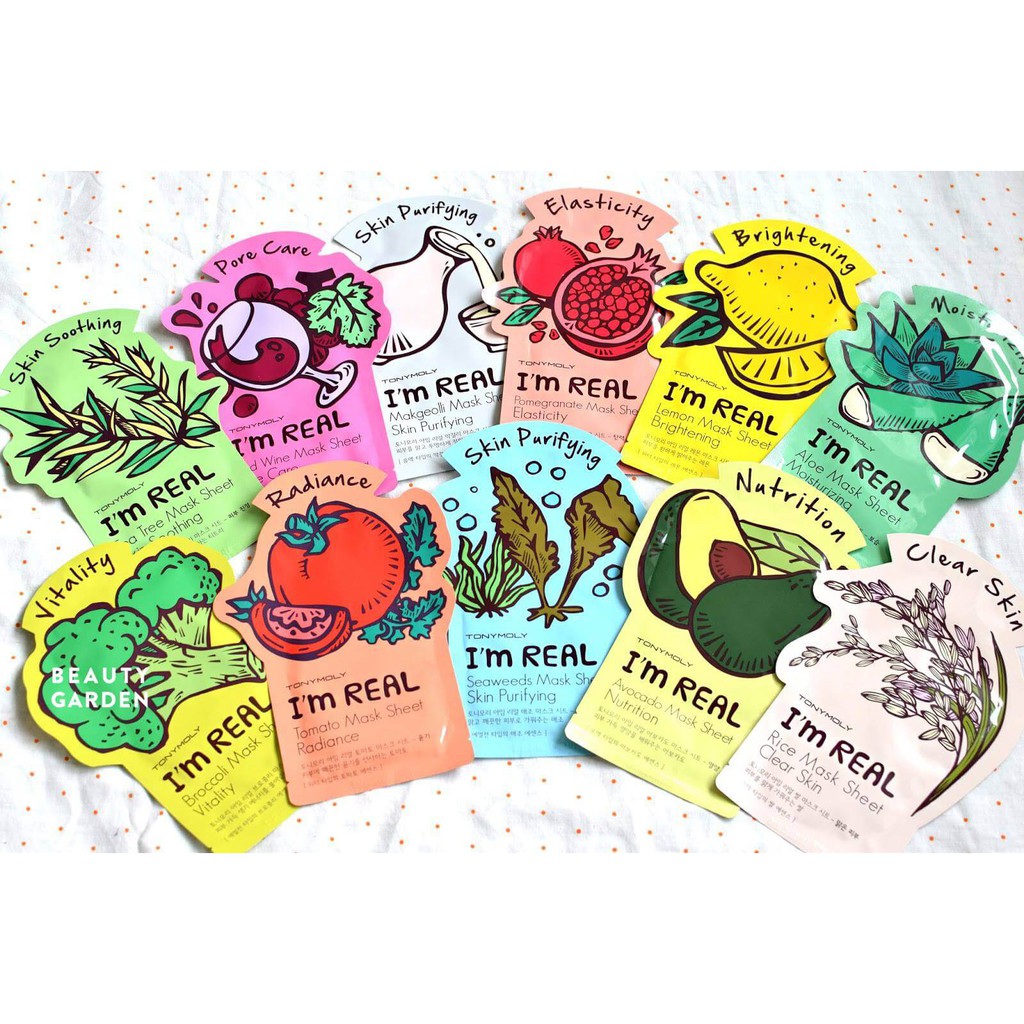 Mặt nạ giấy I'm Real Mask Sheet