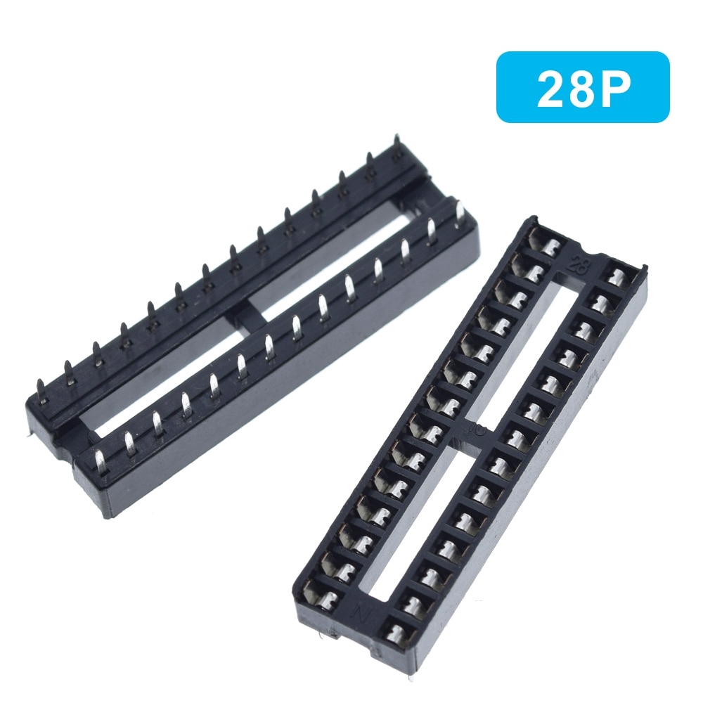 Set 10 Đầu Nối Ic 6p / 8p / 14p / 16p / 18p / 20p / 24p / 28p Dip Ic | BigBuy360 - bigbuy360.vn