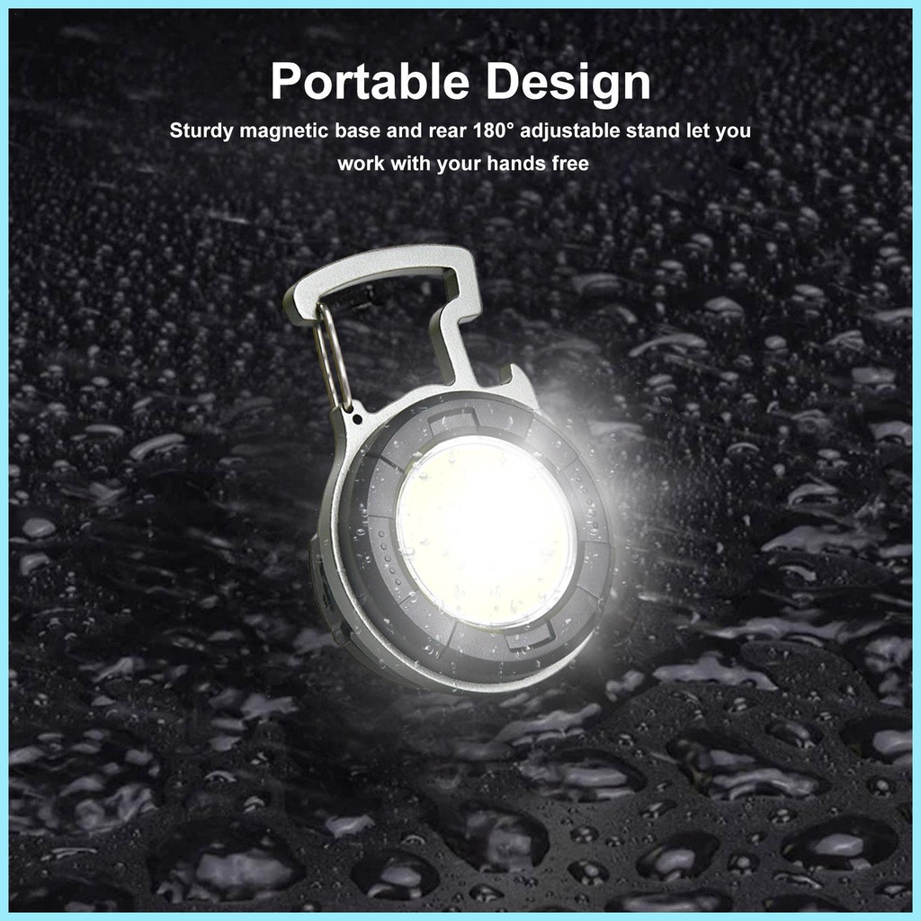 Đèn Pin LED Mini 800 Lumens Có Thể Sạc Lại