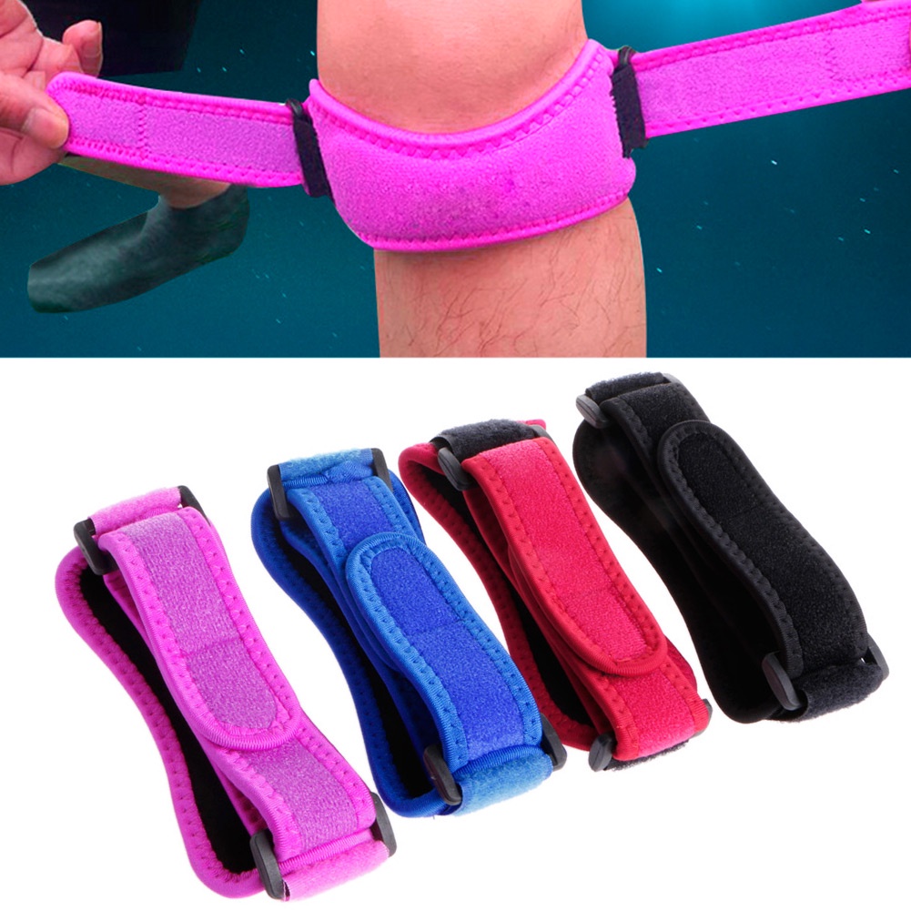 Đai Quấn Bảo Vệ Đầu Gối Có Thể Điều Chỉnh Hỗ Trợ Tập Gym / Thể Thao