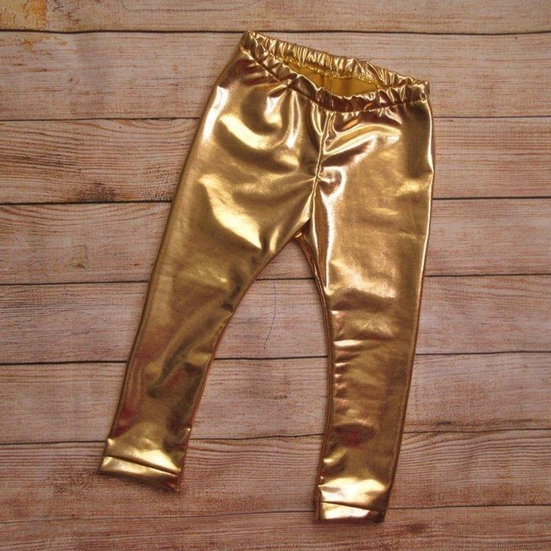 Quần da skinny cho bé