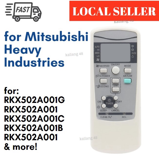 Mitsubishi Bộ Điều Khiển Từ Xa Cho Máy Bay rkx502a001 rkx502a001b Kx502A001B Sharkx502A001C