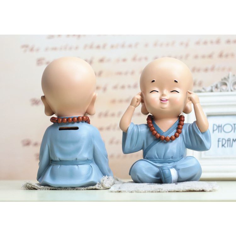 Chú tiểu đáng iu kích thước 10*10*15 cm Minidoll