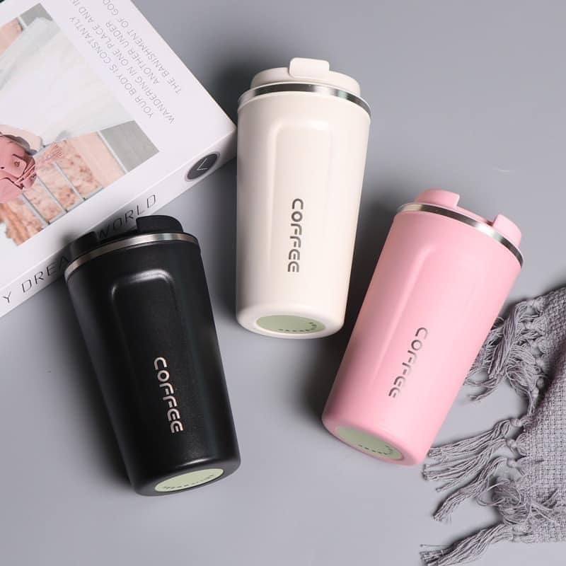 Ly cốc giữ nhiệt Co.ffee thể tích 510 ml chất liệu inox 304 giữ nhiệt 6-12 tiếng MIIBOOSHI D1.128.DE