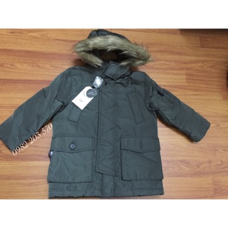 Áo khoác parka lông vũ xuất xịn bé trai bé gái 4-6 tuổi