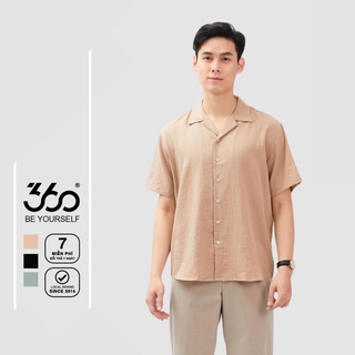 Áo sơ mi ngắn tay cổ bẻ local brand 360 Boutique - STNTK303