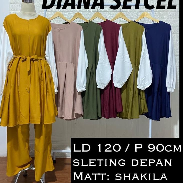 Bán sỉ DIANA SETCEL JUMBO XXL BUSUI FRIENDLY SHAKILA SYAKILA dây thừng màu trơn