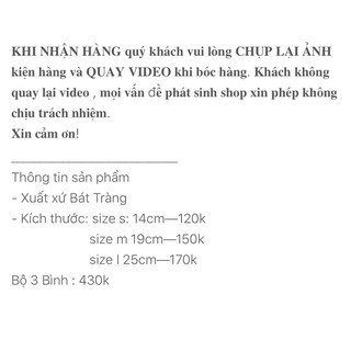 Bình Cắm Lông Công - Gốm sứ Bát Tràng