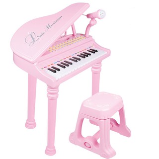 Đàn Piano cho bé HDY kèm thêm micro chuẩn âm thanh, có ghế ngồi, là món quà sang trọng cho bé