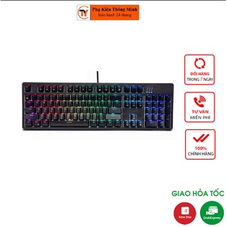 Bàn phím cơ có dây AJAZZ DKM150 RGB - Chính hãng bảo hành 2 năm.