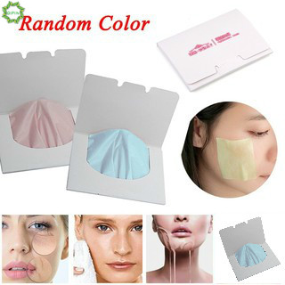 [Hàng mới về] Set 100 Giấy Thấm Dầu Chăm Sóc Da Mặt Tiện Lợi Cho Nam Và Nữ