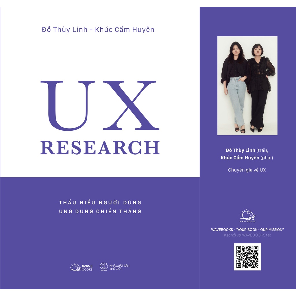 Sách - UX RESEARCH -Thấu Hiểu Người Dùng, Ung Dung Chiến Thắng - AZVietNam