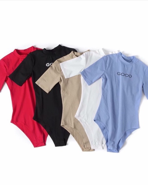 Bodysuit/đồ bơi 1 mảnh Good cổ cao tay cộc sexy | BigBuy360 - bigbuy360.vn