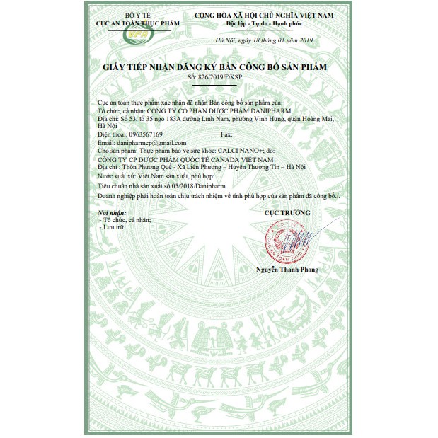 CALCI NANO + - BỔ SUNG CALCI, ACID AMIN, VITAMIN - HỖ TRỢ PHÁT TRIỂN HỆ XƯƠNG - KÍCH THÍCH TIÊU HÓA - GIÚP ĂN NGON
