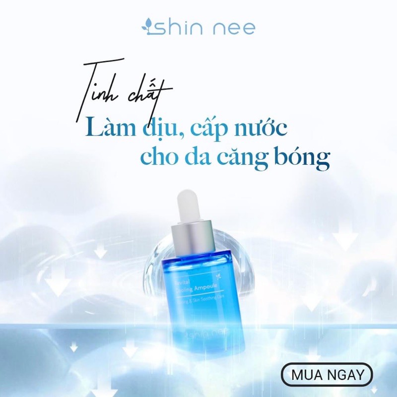 Tinh Chất Revital Cooling Ampoule - Làm Dịu Mát cấp nước