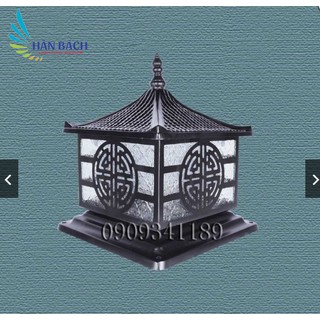 Đèn trụ cổng: Nhôm đúc Cao cấp D250