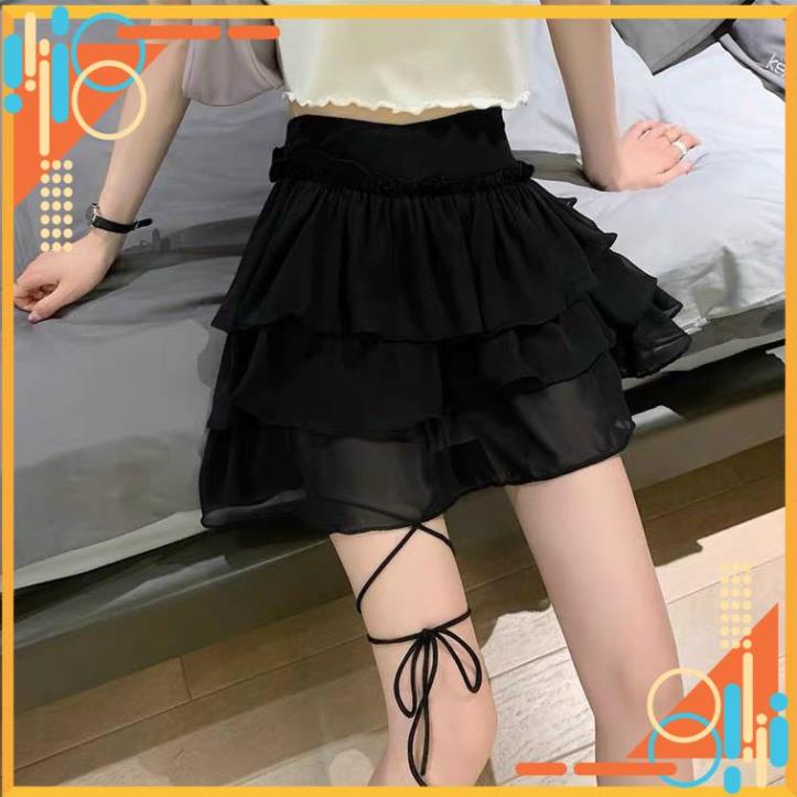 [Thế Giới Coptop] Chân váy voan 3 tầng quấn dây đùi C017 [Hàng Đẹp] | BigBuy360 - bigbuy360.vn