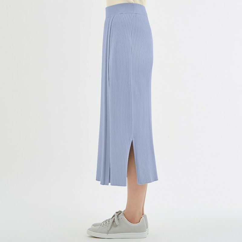 Chân váy len tăm bút chì  dễ thương, quyến rũ của GU - Nhật