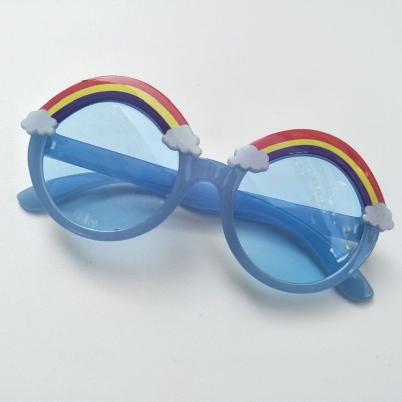 Set 2 Kính Mát Họa Tiết Hoạt Hình Chống Tia UV Dành Cho Bé