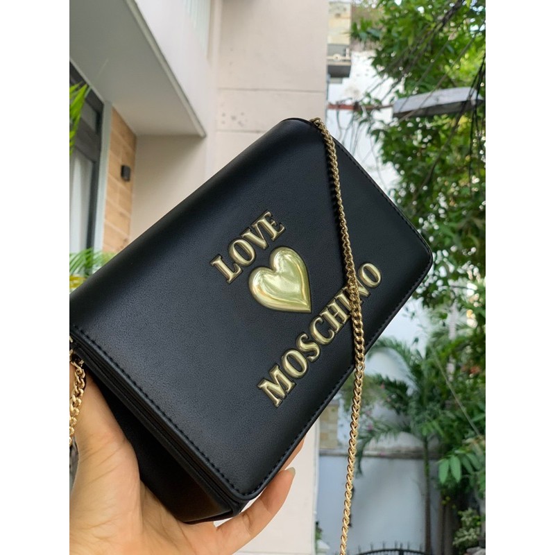 Túi xách Love Moschino auth sale ( đỏ , đen)